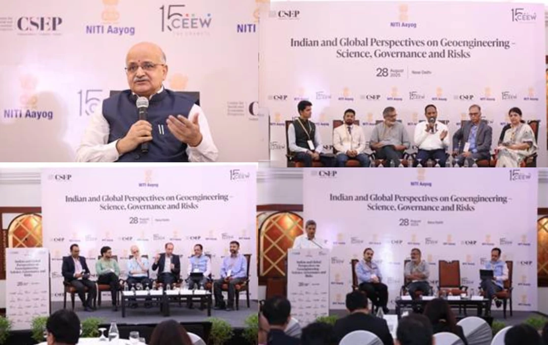India Explores Geoengineering: NITI Aayog, CSEP, and CEEW Highlight Research, Risks, and Governance