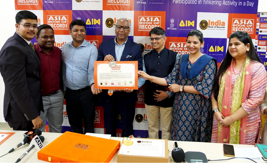 Atal Innovation Mission's Mega Tinkering Day Sets Records