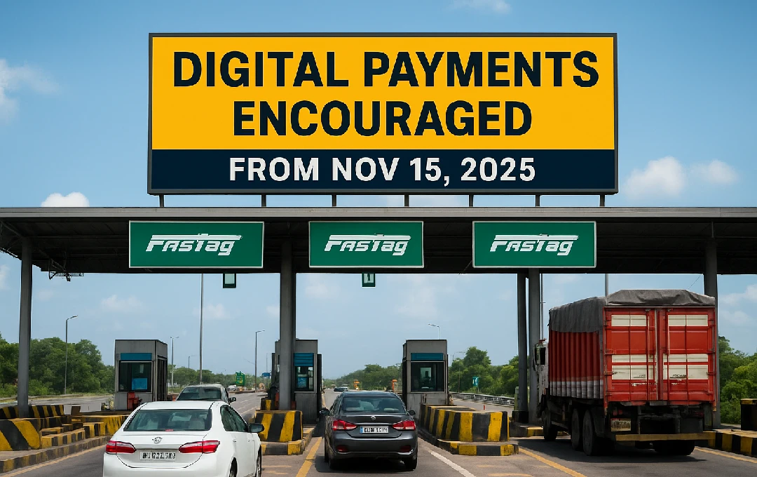 Govt Amends Toll Rules: Higher Fee for Cash, Discounted UPI Charges from Nov 15