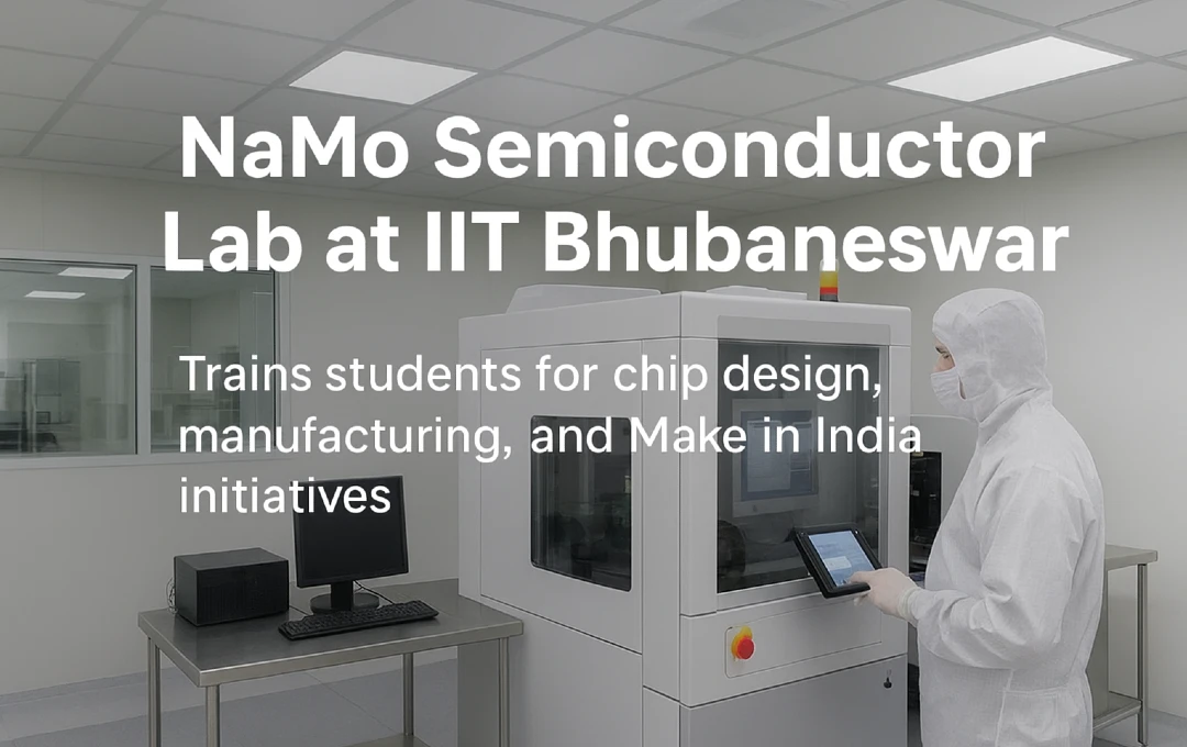 NaMo Semiconductor Lab at IIT Bhubaneswar Boosts Make in India