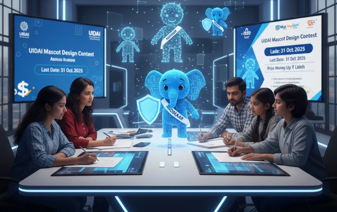 2 UIDAI Invites India's Creative Minds to Design Aadhaar Mascot for ₹1 Lakh Prize